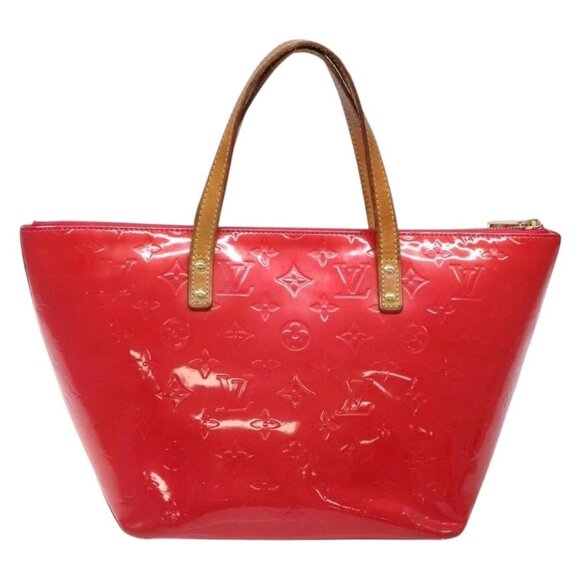 LOUIS VUITTON Monogram Vernis Bellevue PM Hand Bag Rose Pop M93669 Auth gh731 - Picture 3 of 16